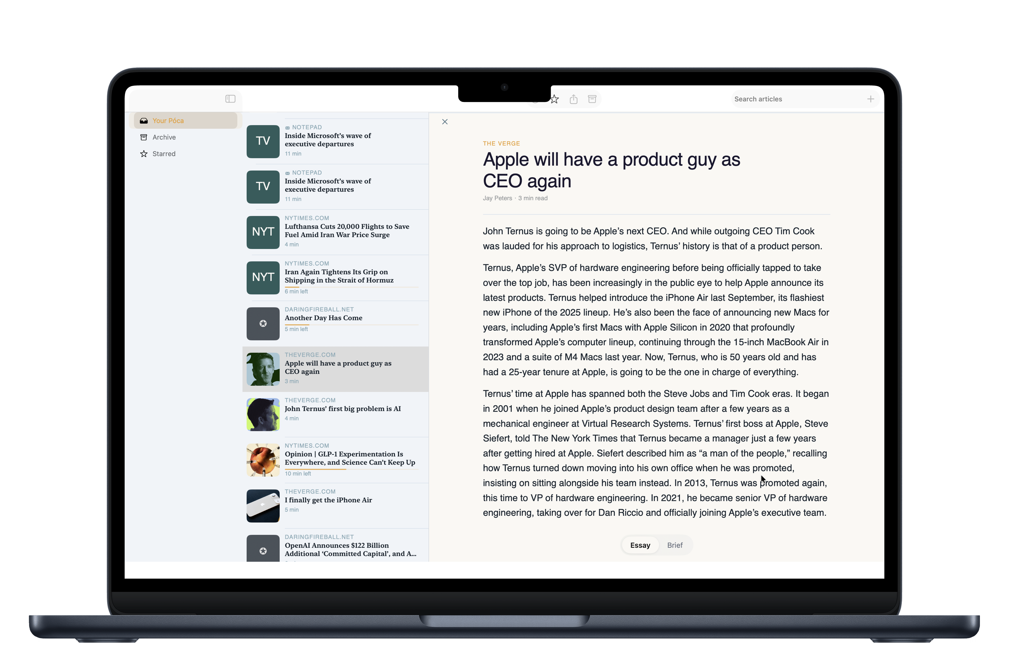 Póca library on Mac